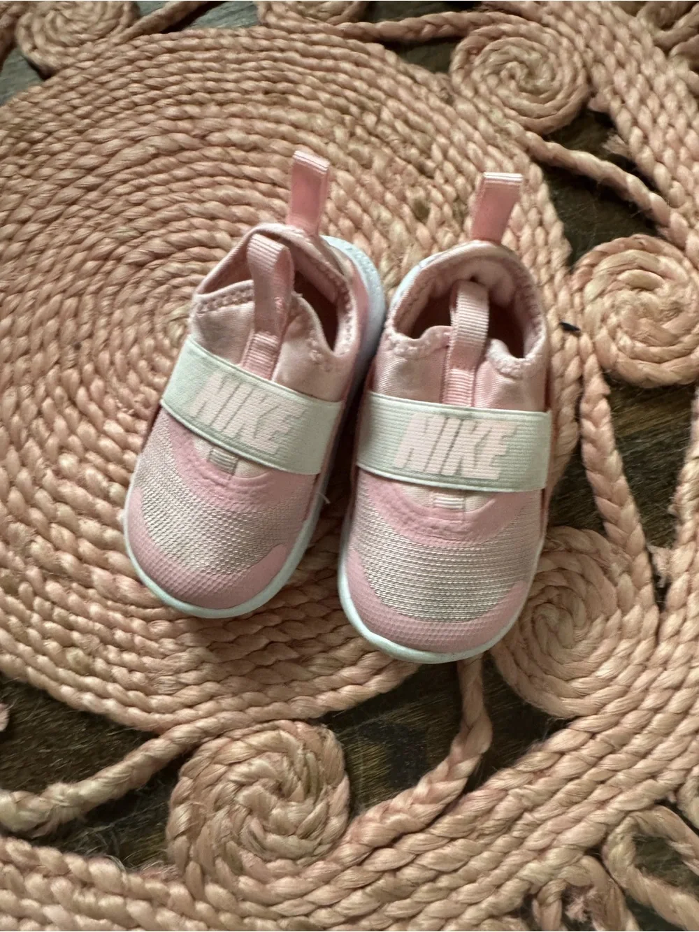 Nike Kids' Pink Slip-On Athletic Shoes